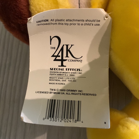 VTG The 24K Company Mother Goose & Grimm Grimmy Character Plush - Picture 7 of 8